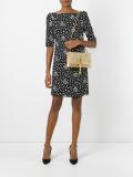 star print shift dress
