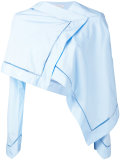 fold over cropped top 