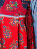 floral print wrap jacket