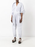 striped balloon trousers
