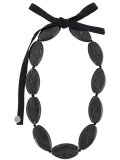 egg-shaped stones necklace