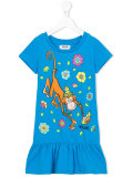 monkey print dress