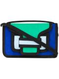 colour block clutch 