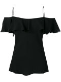 off-shoulder ruffle top