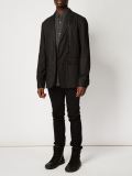 strap detail blazer