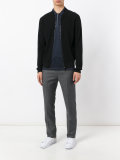 zipped cardigan 