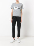 eye print T-shirt