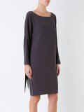 fringed sleeve dress