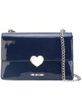 logo heart shoulder bag