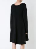 flared knit dress