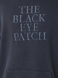 embroidered logo hoodie