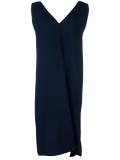 V-neck flared dress