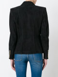 lace-up detailed blazer