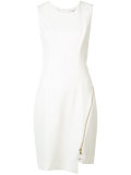 zipped trim dress 