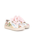 floral print sneakers 