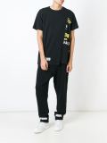 标志印花休闲长裤