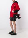 flap closure shoulder bag