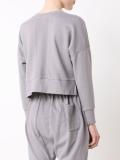 cropped sweatshirt