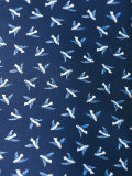 bird pattern tie