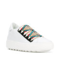 embelllished strap sneakers 