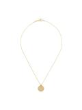 rounded emblem necklace