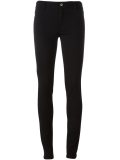 back logo skinny trousers