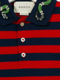 striped polo shirt 