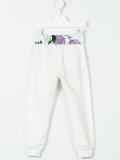 floral waistband trousers