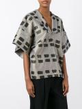 v-neck blouse 