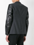 paneled blazer 