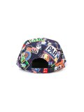 badge print cap
