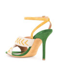 cross-over stiletto sandals 