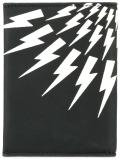 lightning bolt print wallet