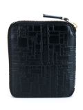 Logo Embossed Leather Wallet