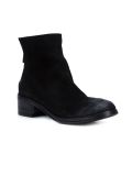 rear zip ankle boots