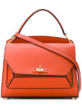 lock front shoulder bag