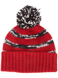 cashmere pom pom beanie 