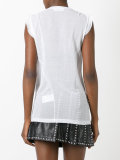 ruffled tank top
