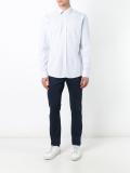micro print shirt