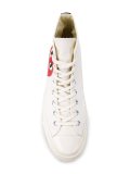 heart print sneakers