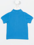 logo patch polo shirt 