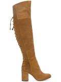 lace-up detailing boots