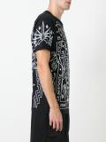 geometric print T-shirt