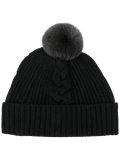 fur bobble hat 
