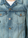 flared sleeve denim jacket 