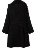 hooded coat