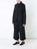 single breasted oversized jacket