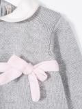 ribbon waistband knitted romper