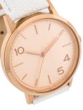 rose gold dial watch 