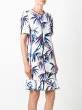 tropical print dress